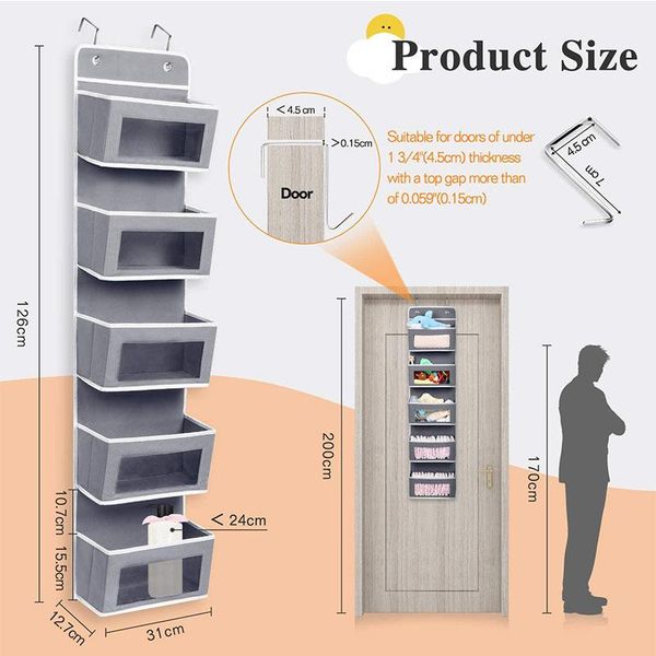5-baskets Non Woven Door Storage Hanging Bag Hard Box Home Office Bathroom Sundries Toys Organizer Bags
5-baskets Non Woven Door Storage Hanging Bag Hard Box Home Office Bathroom Sundries Toys Organizer Bags
