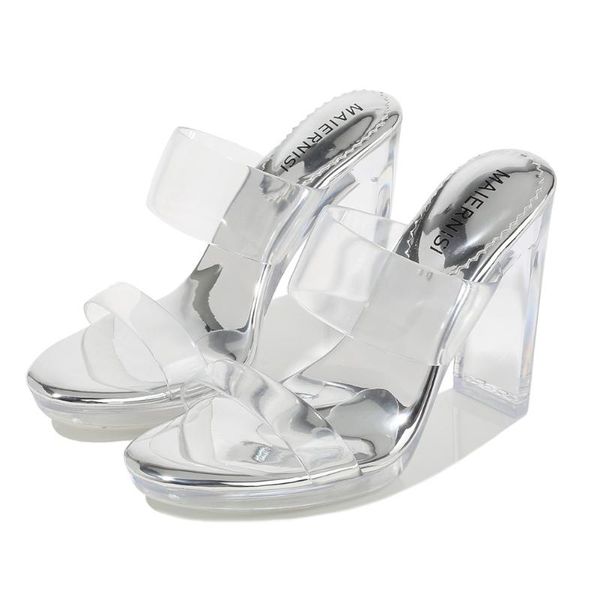dress shoes summer ladies transparent pvc for women casual square chunky heels open toe office with, Black
dress shoes summer ladies transparent pvc for women casual square chunky heels open toe office with, Black