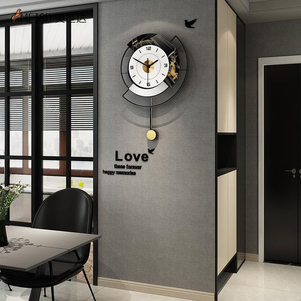 wall clocks meisd semicircle clock creative modern design watch pendulum living room decoration on the horloge
wall clocks meisd semicircle clock creative modern design watch pendulum living room decoration on the horloge