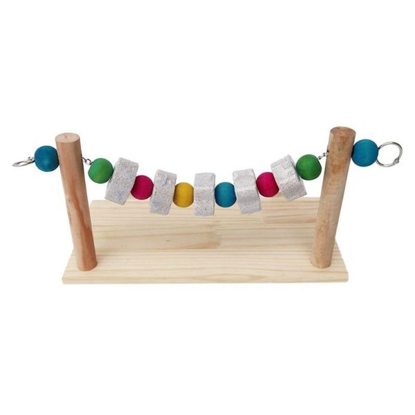 small animal supplies parrot hamster wood stand platform with chewing toys teeth grinding stones for mouse chinchilla rat gerbil
small animal supplies parrot hamster wood stand platform with chewing toys teeth grinding stones for mouse chinchilla rat gerbil