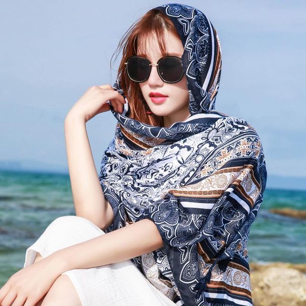 scarves spring and summer arrival casual beautiful light outdoor scarf sunscreen beach print thin cute fresh, Blue;gray
scarves spring and summer arrival casual beautiful light outdoor scarf sunscreen beach print thin cute fresh, Blue;gray