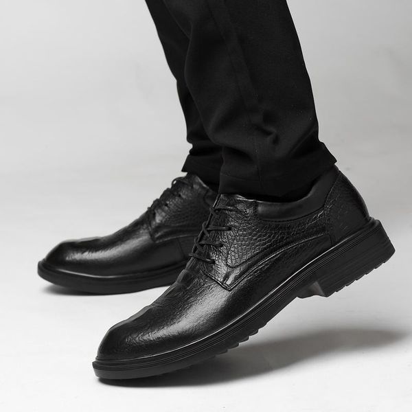 dress shoes men's formal oxfords male wedding luxury classic genuine leather men party dropping big size 49, Black
dress shoes men's formal oxfords male wedding luxury classic genuine leather men party dropping big size 49, Black