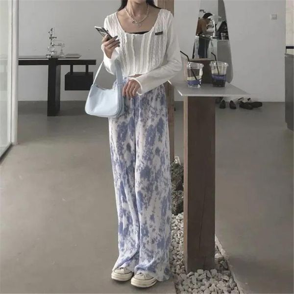 women's pants & capris dailou women plus size wide leg pringed high street summer loose casual sport long trousers fashion straight-leg, Black;white
women's pants & capris dailou women plus size wide leg pringed high street summer loose casual sport long trousers fashion straight-leg, Black;white