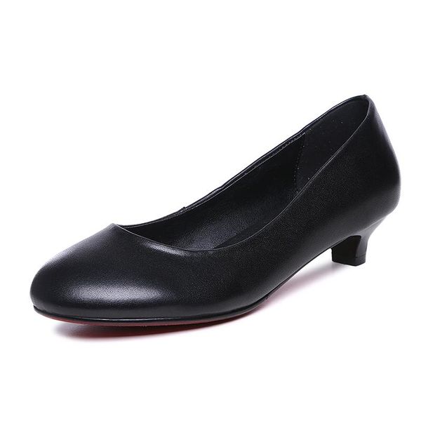 dress shoes acedichy 2022 spring/summer career women dressed black cow leather round toe thick spike low heel soft office lady pumps
dress shoes acedichy 2022 spring/summer career women dressed black cow leather round toe thick spike low heel soft office lady pumps