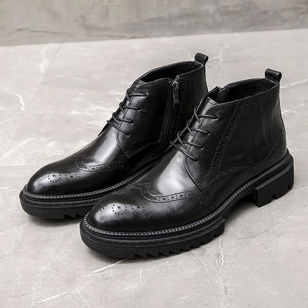 fashion black mens dress boots genuine leather boots male ankle boots
fashion black mens dress boots genuine leather boots male ankle boots