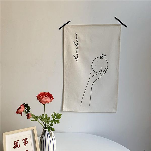 tapestries nordic ins cloth flower wall hanging tapestry fabric hand-drawn macrame napkin dorm apartment decoration
tapestries nordic ins cloth flower wall hanging tapestry fabric hand-drawn macrame napkin dorm apartment decoration