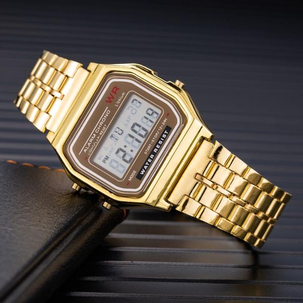 wristwatches ladies luxury rose gold stainless steel watch led fashion digital clock casual electronic 2021, Slivery;brown
wristwatches ladies luxury rose gold stainless steel watch led fashion digital clock casual electronic 2021, Slivery;brown