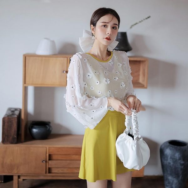 one-piece suits plus size long sleeve swimsuit women one piece 2 sets colors swimwear flower smock bathing suit l-4xl skirts padded wire-fre
one-piece suits plus size long sleeve swimsuit women one piece 2 sets colors swimwear flower smock bathing suit l-4xl skirts padded wire-fre