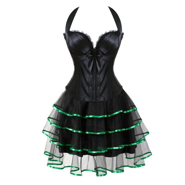 overbust lingerie womens straps corset black mini tutu skirt dress carnival dress costume overbust showgirl s-2xl, Black;white
overbust lingerie womens straps corset black mini tutu skirt dress carnival dress costume overbust showgirl s-2xl, Black;white
