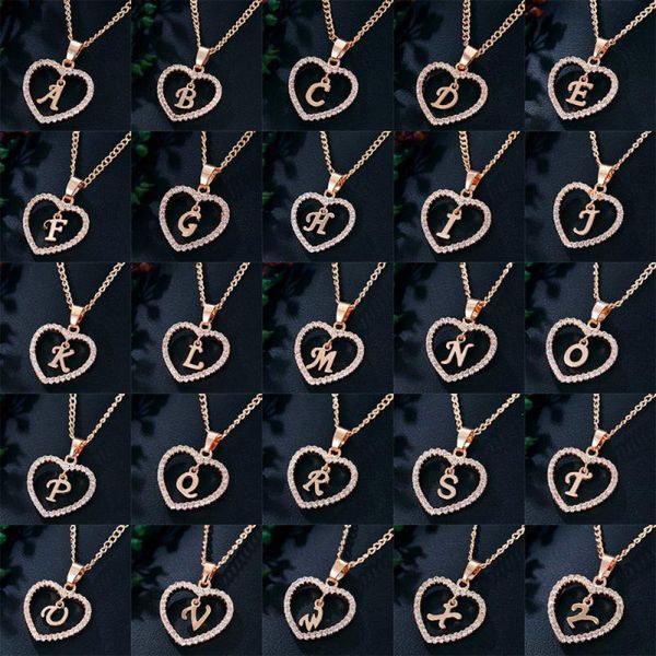 pendant necklaces womens jewelry name initials heart necklace 26 letters zircon love girls gifts the first letter accessories, Silver
pendant necklaces womens jewelry name initials heart necklace 26 letters zircon love girls gifts the first letter accessories, Silver