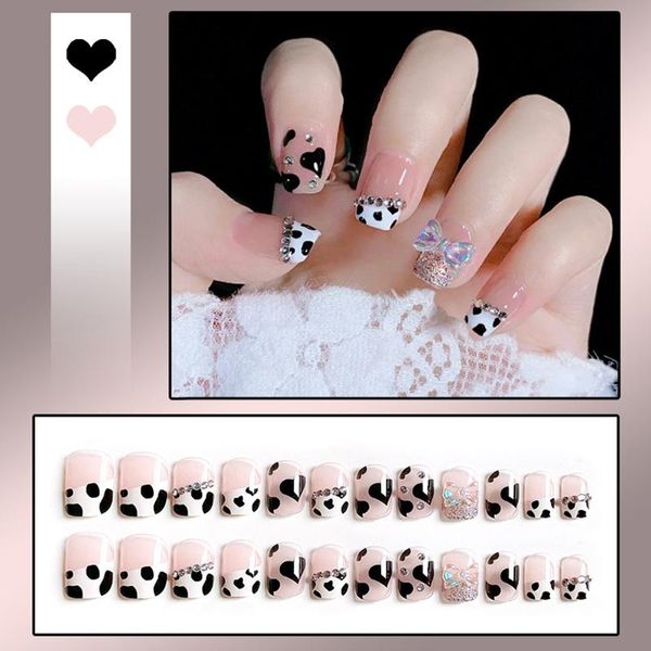 false nails wearing rhinestone nail patch fake finished french short sticker, Red;gold
false nails wearing rhinestone nail patch fake finished french short sticker, Red;gold