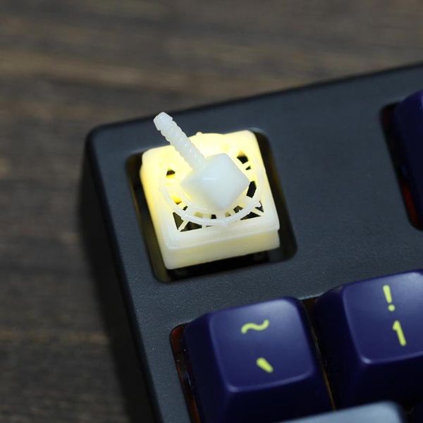print hammer design white resin keycaps for cherry mx switch mechanical gaming keyboard 3d printing diy backlit key caps keyboards
print hammer design white resin keycaps for cherry mx switch mechanical gaming keyboard 3d printing diy backlit key caps keyboards