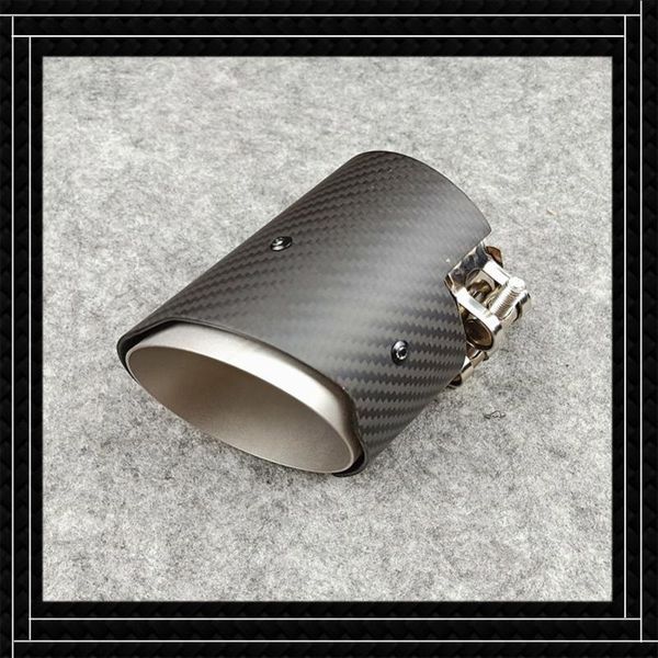 piece matte carbon fiber exhaust pipe stainless steel muffler tip for b-m-w m2 m3 m4 m performance car accessories nozzles motorcycle system
piece matte carbon fiber exhaust pipe stainless steel muffler tip for b-m-w m2 m3 m4 m performance car accessories nozzles motorcycle system