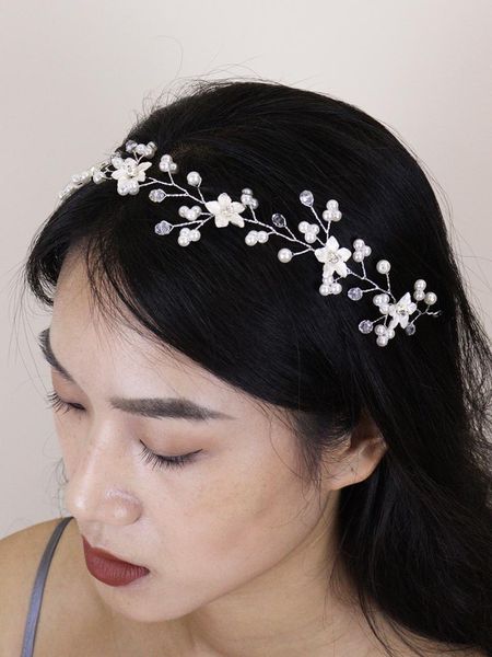 headpieces fashion silver crystals pearls flower hair jewelry rhinestones handmade bridal headwear women headbands wedding accessories
headpieces fashion silver crystals pearls flower hair jewelry rhinestones handmade bridal headwear women headbands wedding accessories