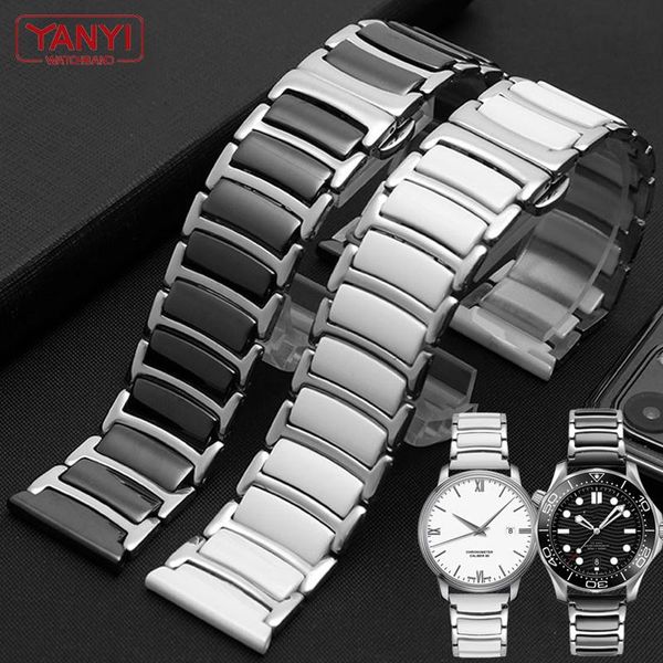 watch bands fashion ceramic bracelet in stainless steel watchband 16 18mm 20mm 22mm strap women man wristwatches band butterfly buckle, Black;brown
watch bands fashion ceramic bracelet in stainless steel watchband 16 18mm 20mm 22mm strap women man wristwatches band butterfly buckle, Black;brown