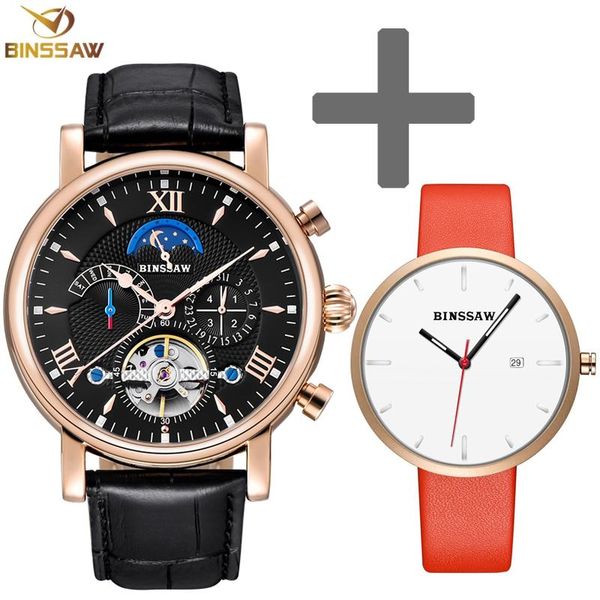 men automatic mechanical tourbillon watch fashion business leather stainless steel sport women lovers set watches wristwatches, Slivery;brown
men automatic mechanical tourbillon watch fashion business leather stainless steel sport women lovers set watches wristwatches, Slivery;brown