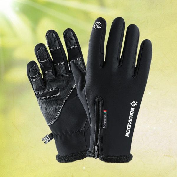 cycling touching screen waterproof warm running climbing winter outdoor sports men and size gloves, Black
cycling touching screen waterproof warm running climbing winter outdoor sports men and size gloves, Black