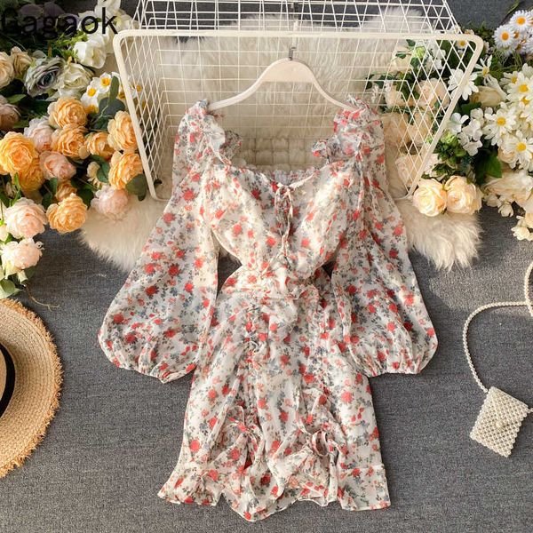 vintage women dress spring autumn v-neck puff sleeve floral bandageslim chic sweet wild female fashion dresses 210531, Black;gray
vintage women dress spring autumn v-neck puff sleeve floral bandageslim chic sweet wild female fashion dresses 210531, Black;gray