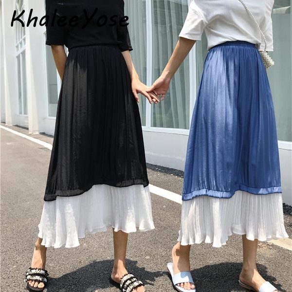 skirts khalee yose spring 2021 boho skirt women chiffon ruffles long patchwork elastic waist vintage chic a-line holiday, Black
skirts khalee yose spring 2021 boho skirt women chiffon ruffles long patchwork elastic waist vintage chic a-line holiday, Black