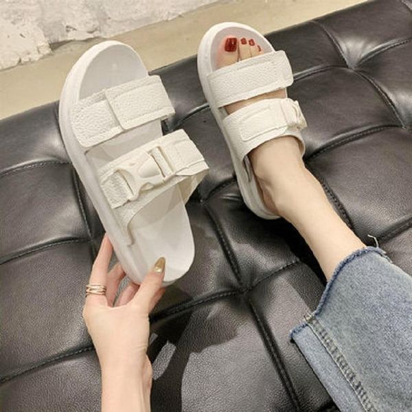 sandals and slippers women's summer wear 2021 fashion all-match platform women flat-bottom beach shoes, Black
sandals and slippers women's summer wear 2021 fashion all-match platform women flat-bottom beach shoes, Black