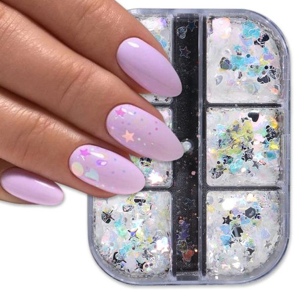 grids aurora mirror nail mermaid glitter flakes 3d gradient ultrathin sequins spangles diy manicure accessories ji1909-01, Silver;gold
grids aurora mirror nail mermaid glitter flakes 3d gradient ultrathin sequins spangles diy manicure accessories ji1909-01, Silver;gold