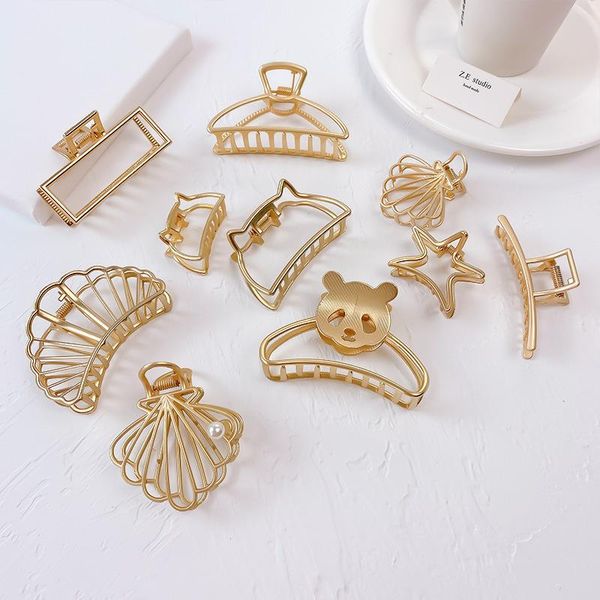 hair accessories fashion women star flower gold clip alloy metal geometry crab clamp pearl hairgrip barrette headwear
hair accessories fashion women star flower gold clip alloy metal geometry crab clamp pearl hairgrip barrette headwear
