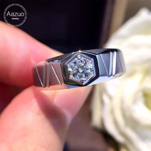 cluster rings aazuo 18k pure white gold real diamonds 0.20ct d si classic wedding gifted for man male engagement party au750 love, Golden;silver
cluster rings aazuo 18k pure white gold real diamonds 0.20ct d si classic wedding gifted for man male engagement party au750 love, Golden;silver