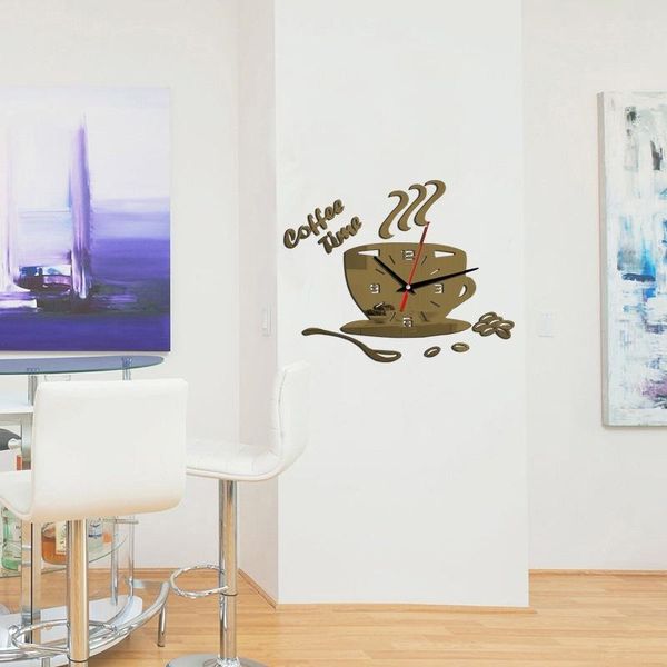 wall clocks 3d coffee cup shaped time clock diy mirror acrylic modern kitchen digital stickers home living room decoration
wall clocks 3d coffee cup shaped time clock diy mirror acrylic modern kitchen digital stickers home living room decoration