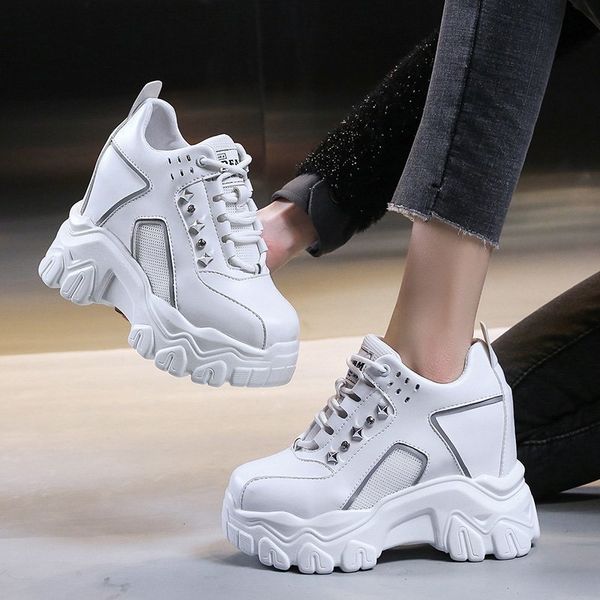 chunky sneakers women spring high platform dad shoes fashion women casual trainer sneakers 10cm thick sole vulcanize shoes new
chunky sneakers women spring high platform dad shoes fashion women casual trainer sneakers 10cm thick sole vulcanize shoes new