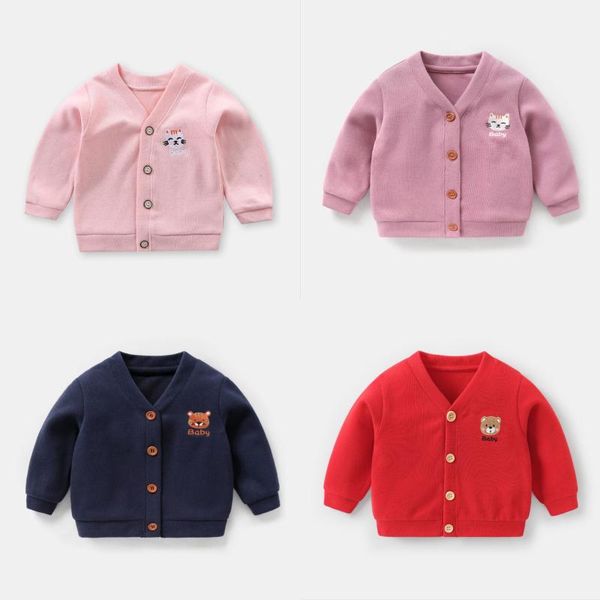 jackets kids spring autumn infant sweater children's knit cardigan baby boy girl treasure coat long-sleeved, Blue;gray
jackets kids spring autumn infant sweater children's knit cardigan baby boy girl treasure coat long-sleeved, Blue;gray