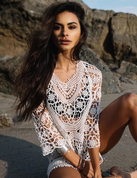 casual dresses swimwear women cover up white lace tunic beach dress clothing backless bathing suit crochet bikini swimming wear, Black;gray
casual dresses swimwear women cover up white lace tunic beach dress clothing backless bathing suit crochet bikini swimming wear, Black;gray