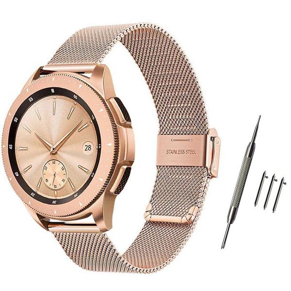 watch bands milanese watchband 20mm 22mm for samsung galaxy 42mm 46mm active 2 40mm 44mm quick release band mesh stainless steel strap, Black;brown
watch bands milanese watchband 20mm 22mm for samsung galaxy 42mm 46mm active 2 40mm 44mm quick release band mesh stainless steel strap, Black;brown