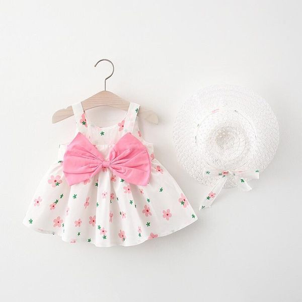girl's dresses 2pcs/set baby girls dress +hat toddler kids clothes set cotton children's summer print floral born, Red;yellow
girl's dresses 2pcs/set baby girls dress +hat toddler kids clothes set cotton children's summer print floral born, Red;yellow