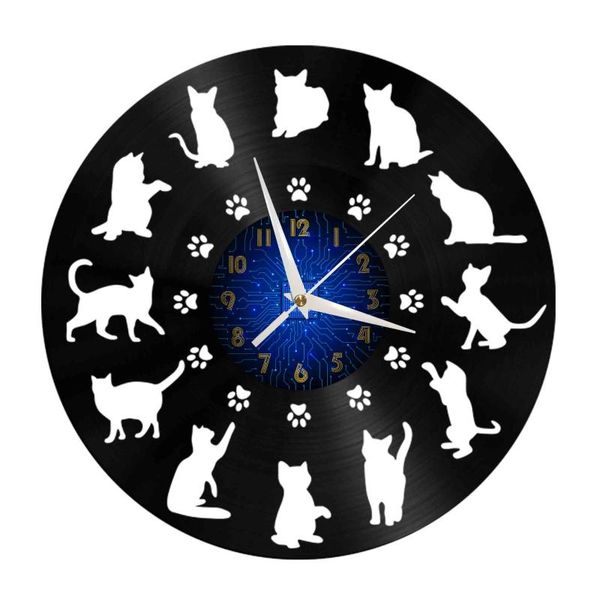 wall clocks cat silhouette modern home decor creativity 12 inch record led clock for living room kitchen art decoration
wall clocks cat silhouette modern home decor creativity 12 inch record led clock for living room kitchen art decoration