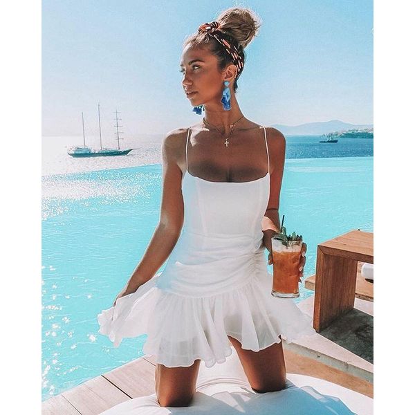 summer arrival bandage tight dress sling pleated a-line irregular ruffle party club casual dresses, Black;gray
summer arrival bandage tight dress sling pleated a-line irregular ruffle party club casual dresses, Black;gray