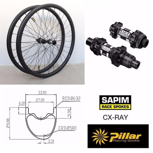 bike wheels 29er carbon mtb xc 33mm tubeless 28h 32h 29/27.5er thru axle 15*100/12*142 mountain wheelsset
bike wheels 29er carbon mtb xc 33mm tubeless 28h 32h 29/27.5er thru axle 15*100/12*142 mountain wheelsset
