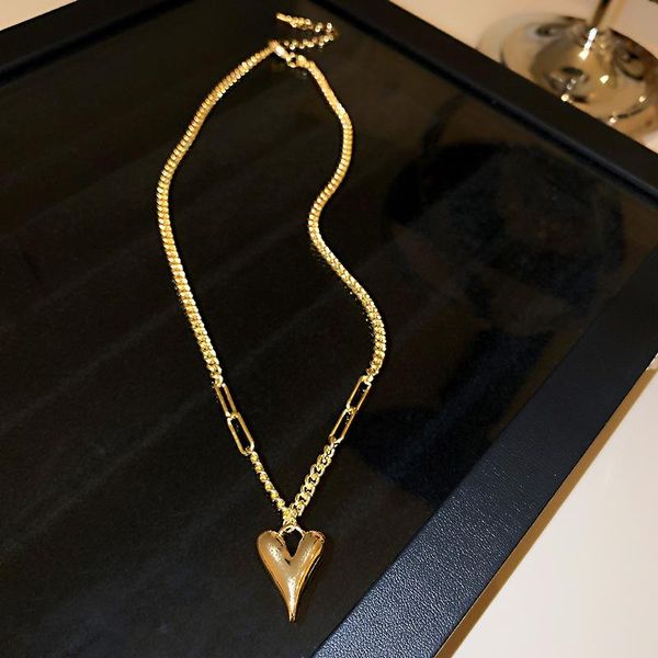 chokers fashion alloy heart pendant choker necklace for women cute layered gold&silver color chain necklaces party jewelry collar, Golden;silver
chokers fashion alloy heart pendant choker necklace for women cute layered gold&silver color chain necklaces party jewelry collar, Golden;silver