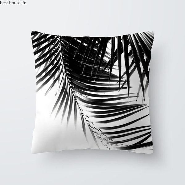cushion/decorative pillow decoration home tropical cushion cover case black white plant leaves decor for throw dakimakura
cushion/decorative pillow decoration home tropical cushion cover case black white plant leaves decor for throw dakimakura