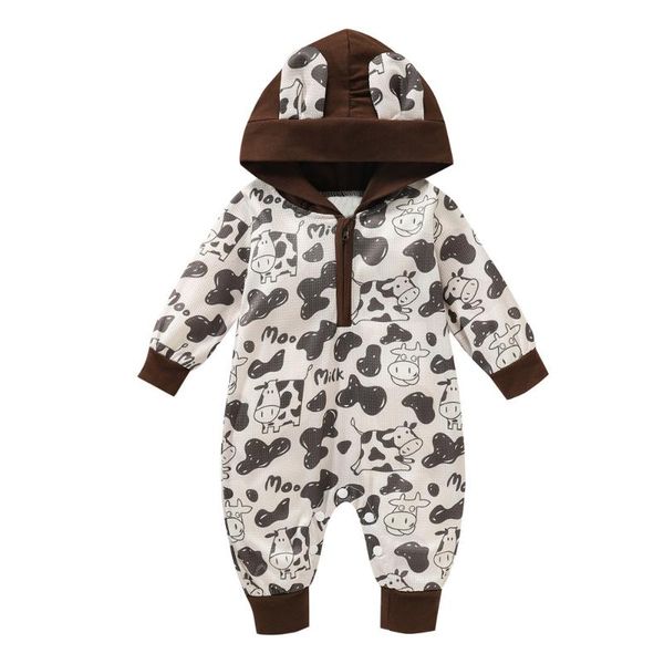 jumpsuits baby boy cute cartoon cow printed romper 0-18m born infant toddler spring fall casual cotton long sleeve hooded jumpsuit 2021, Blue
jumpsuits baby boy cute cartoon cow printed romper 0-18m born infant toddler spring fall casual cotton long sleeve hooded jumpsuit 2021, Blue