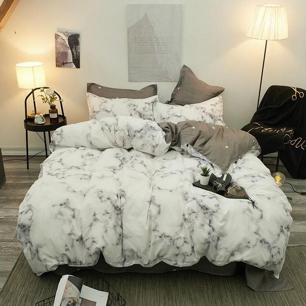 bedding sets home textile gray duvet cover pillowcase bed sheet simple boy girls 3/4pcs single double king bedlinen bedclothes
bedding sets home textile gray duvet cover pillowcase bed sheet simple boy girls 3/4pcs single double king bedlinen bedclothes