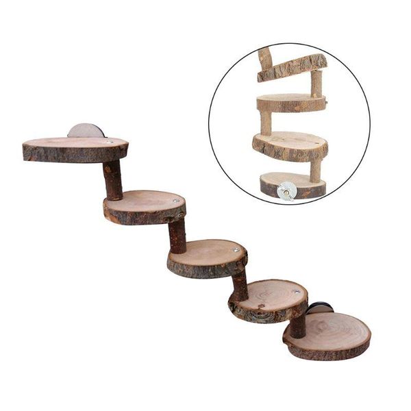 3/5 layers wooden hamster ladder suspension bridge climbing stairs perches cage pet toys small animal supplies
3/5 layers wooden hamster ladder suspension bridge climbing stairs perches cage pet toys small animal supplies