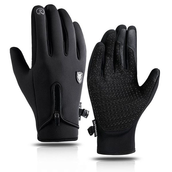cycling gloves winter ski thermal warm waterproof windproof outdoor sports full finger touch screen men women, Black
cycling gloves winter ski thermal warm waterproof windproof outdoor sports full finger touch screen men women, Black