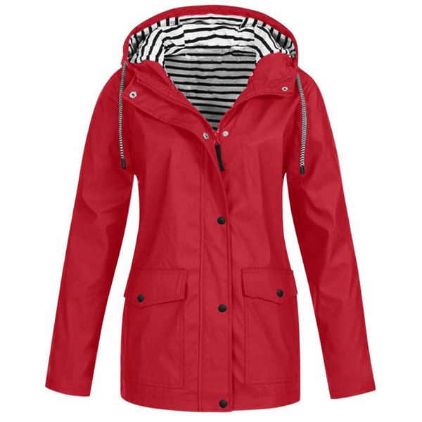 women's trench coats women solid rain jacket outdoor plus size 5xl waterproof hooded windproof raincoat female spring parkas outerwear, Tan;black
women's trench coats women solid rain jacket outdoor plus size 5xl waterproof hooded windproof raincoat female spring parkas outerwear, Tan;black