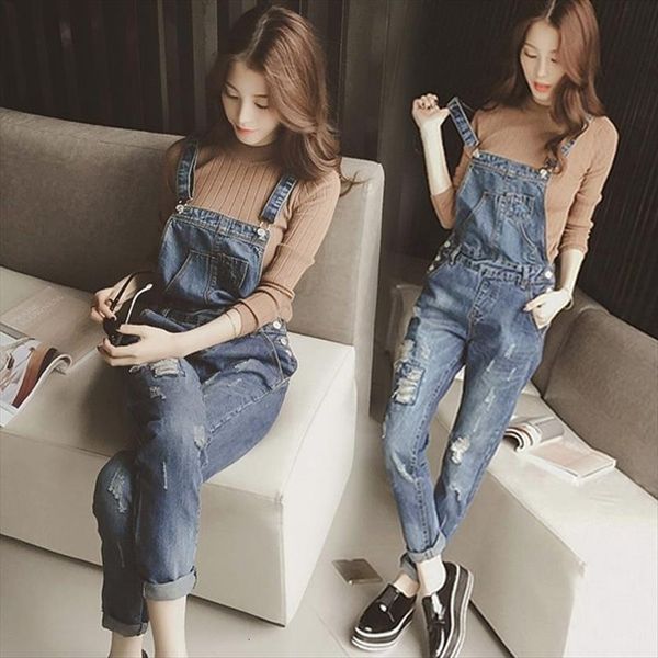 pants overalls loose spring womens jean and autumn cropped trousers jumpsuit high waist women, Blue
pants overalls loose spring womens jean and autumn cropped trousers jumpsuit high waist women, Blue