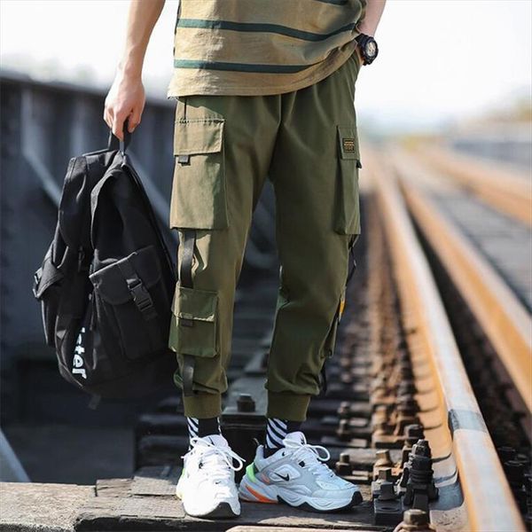 spring cargo cotton drawstring women pants many pockets joggers trousers grey army green black ankle banded male
spring cargo cotton drawstring women pants many pockets joggers trousers grey army green black ankle banded male
