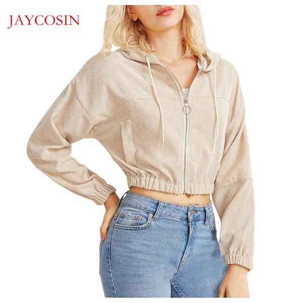 women's hoodies & sweatshirts jaycosin women sweatshirt fashion solid color corduroy zip-up hoodie casual long sleeve jacket coat #i25, Black
women's hoodies & sweatshirts jaycosin women sweatshirt fashion solid color corduroy zip-up hoodie casual long sleeve jacket coat #i25, Black