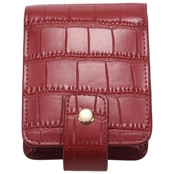 cosmetic bags & cases lipstick bag with mirror makeup travel pouch organizer pu leather portable beauty case toolbox small storage
cosmetic bags & cases lipstick bag with mirror makeup travel pouch organizer pu leather portable beauty case toolbox small storage