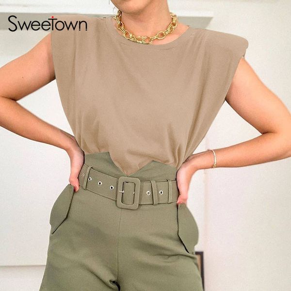 summer solid basic padded shoulder muscle t-shirt home fashion casual loose tee shirt for women streetwear harajuku, Black;white
summer solid basic padded shoulder muscle t-shirt home fashion casual loose tee shirt for women streetwear harajuku, Black;white