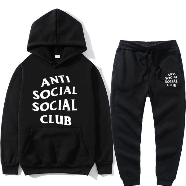 men's tracksuits antisocialsocialclub brand clothing suit two-piece casual sweatshirt cotton sportswear hoodie + pants sports shirt a, Gray
men's tracksuits antisocialsocialclub brand clothing suit two-piece casual sweatshirt cotton sportswear hoodie + pants sports shirt a, Gray