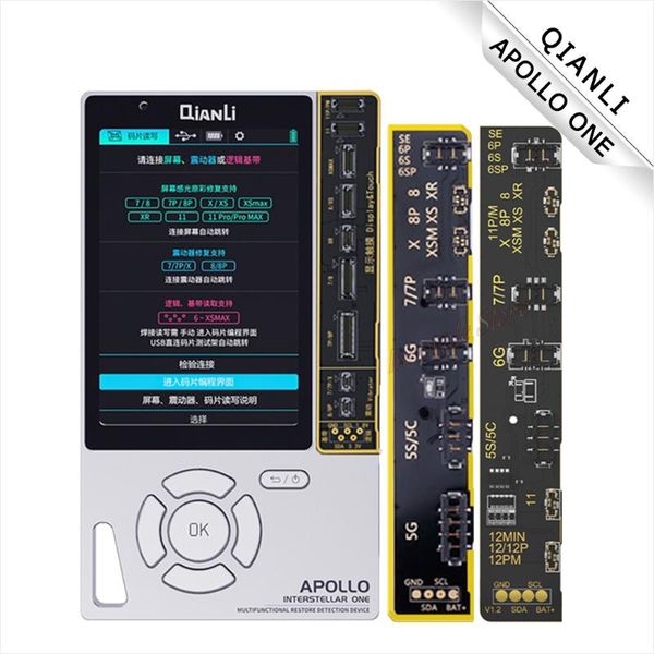 power tool sets qianli apollo one 6 in 1 original color restoration data line detection battery chip read write built-in for ip repair
power tool sets qianli apollo one 6 in 1 original color restoration data line detection battery chip read write built-in for ip repair